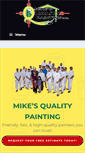 Mobile Screenshot of mikesqualitypainting.com